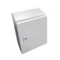 Gabinete de Acero / Nema 4 -IP 66 de 15 x 15 x 12 cm / Platina incluida.