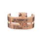 Conector de Conexión a Tierra tipo \"E\" para Conductor 1/0 AWG STR – 250 KCMIL MAIN y 6 AWG SOL – 1/0 AWG STR TAP