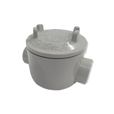 Caja con Tapa Tipo GRC de 3/4\" (19 mm) / Caja a Prueba de Explosión / Para Áreas Peligrosas / Libre de Cobre.