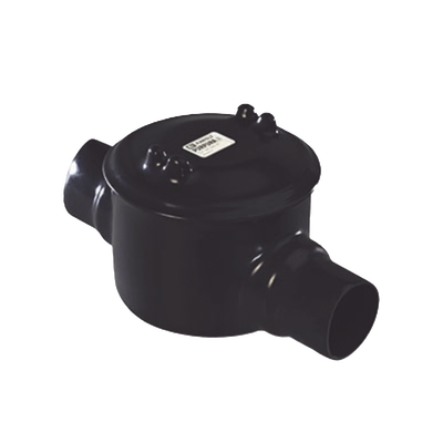 Caja para Áreas Peligrosas con Tapa Tipo GRC de 3/4\" (19 mm) con Recubrimiento de PVC e  Interior de Uretano.
