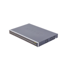 Switch Administrable PoE / 48 Puertos Gigabit RJ45 / 4 Puertos SFP / 440W PoE / 104 Gbps / 1.44 ft (0.44 m) Profundidad