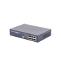 Switch PoE no Administrable, 8 Puertos 10/100/1000 Mbps con 4 Puertos PoE 802.3af/at, Modo Extender Hasta 250 mts