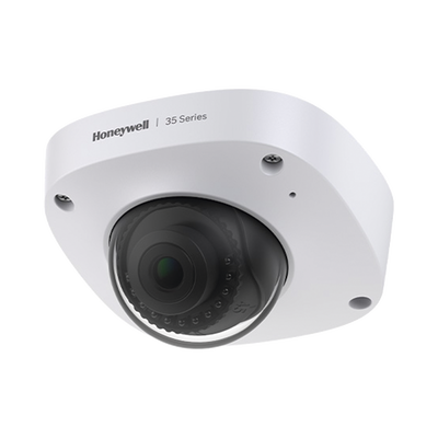 Mini Domo IP 5 Megapixel / Lente 2.8 mm / 30 mts IR / Ultra Baja Iluminación / NDAA / ONVIF /  IP67 / IK10 / IA (Filtro de Humanos y Vehiculos) / Merodeo / Conteo de Personas / PoE / Audio y Alarma