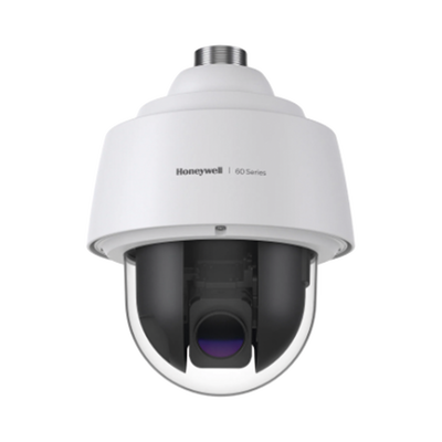 PTZ IP 2 Megapixel / 25X Zoom / 150 mts IR / Ultra Baja Iluminación / H.265 / IA (Filtro de Humanos y Vehiculos) / Merodeo / PoE+ / Exterior IP67 / IK10 / ONVIF / NDAA / Serie 35 / Honeywell Securi