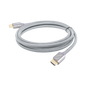 Cable HDMI de Alta Resolución en 8K / Versión 2.1 / 2 Metros de Longitud (6.56 Pies) / Recomendado para Audio eARC / Dolby Atmos