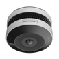 (HikFire) Mini Fisheye IP 4 Megapixel con Detector de Humo Puntual  / Autónomo / Entrada y Salida de Alarma / 15 mts IR / PoE / WDR 120 dB / Alarma de 85 dB / MicroSD 128GB / Compatible con Hik-Con