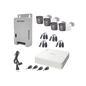 Kit HiLook Audio Bidireccional TurboHD 1080p / DVR Metalico 4 Canales / 4 Cámaras Bala (Exterior) con Bocina y Micrófono Integrado / 1 Fuente de Poder / Accesorios