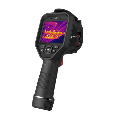 M11 - Cámara Termográfica Portátil Profesional / Resolución Térmica 192 x 144 y Visual 8MP / Pantalla Táctil LCD 3.5\" / Rango de -20°C a 550°C / Precisión ±2°C o ±2% / Wi-Fi y