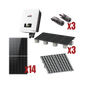 Kit Solar Interconexion  / 8kW  220Vca / Inversor AFORE / Montaje Incluido