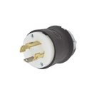 Clavija Industrial con Bloqueo de Media Vuelta / 30 A / 125/250 V CA / 3 Polos 4 Hilos / NEMA L14-30P / 2.75 x 2.33 in (69.85 x 59.18 mm)