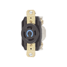 Receptáculo Industrial / 30 A / 250 V CA / 3 Polos 4 Hilos / Bloqueo Media Vuelta / NEMA L15-30R / IP20 / -40 °C a 75 °C