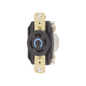 Receptáculo con Bloqueo de Media Vuelta Industrial 30 A 250 V CA / 3 Polos 4 Hilos / Nema L15-30R.