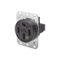 Receptáculo Recto de 50 A 125/250 V CA 3 Polos 4 Hilos (Nema 14-50R).