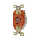 Receptáculo Sencillo de Media Vuelta / 20 A 250 V CA / 2 Polos 3 Hilos / Nema L6-20R / 3.28\" x 1.70\" x 1.24\" (83.3 x 43.2 x 31.5 mm)