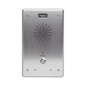 Intercomunicador IP, 2 líneas SIP, 2 relevadores con botón para llamada, anti-vandálico, IP65 e IK10, PoE