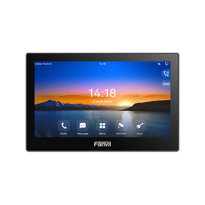 Monitor Audio/Video  IP/SIP para interior, Wi-Fi, pantalla táctil de 7\", Apertura remota