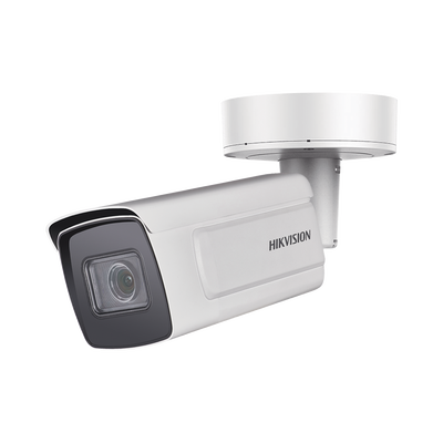 (Reconocimiento de Marca, Modelo, Color, Placa) Bala IP 4 Megapixel / Lente Mot. 2.8 a 12 mm / ANPR / Reconocimiento y Captura de Placas Vehiculares / WDR 140 dB / IP67 / IK10 / 50 mts IR EXIR / Mi