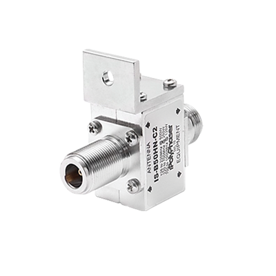Protector Coaxial RF / 125-1000 MHz / 50 Ω / Conectores N Hembra / Ceja Frontal / 500W