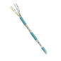 Bobina de Cable Blindado SF/UTP Categoría 5e de 4 Pares, Uso Industrial con Resistencia al Aceite y Rayos UV, Multifilar 24/7 (Flexible), Color Azul Cerceta, Bobina de 305 Metros (1000 Pies)