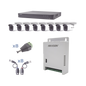 KIT TurboHD 1080p / DVR 8 Canales / 8 Cámaras Bala (exterior 2.8 mm) / Transceptores / Conectores / Fuente de Poder Profesional hasta 15 Vcc para Larga Distancias