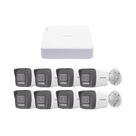 Kit de Videovigilancia IP / NVR 8 Canales PoE / 8 Cámaras Bala 2 Megapixel / ColorVu Lite / IR 30 m (98.4 ft) / Lente 2.8 mm 103°