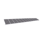 Montaje para Panel Solar, Riel \"8\" de 5400mm para Módulos con Espesor de 35mm, Velocidad de Viento Máx. 136km/h (20° a 45°)