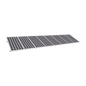 Montaje para Panel Solar, Riel \"8\" de 5400mm para Módulos de 550 a 660w con Espesor de 35mm, Velocidad de Viento Máx. 136km/h (20° a 45°)