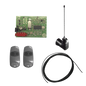 Kit Receptor inalámbrico con antena / Hasta 45M en linea de vista / INCLUYE dos controles  y 3 metros de cable RG58 para la antena