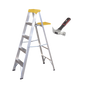 Kit Escalera y Martillo / 1.85 m (6.07 ft) / 90 kg / Aluminio / Martillo 16 oz