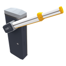 Barrera Vehicular Automática / Carril 7.8 m (25.6 ft) / 2500 Ciclos Diarios / Apertura 4-8 s / Motor 24 VCC / IP54
