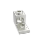 Terminal tipo Lengüeta Recta de Aluminio con Agujero 1/4\", y Barril para Cable #14 - 2/0 AWG