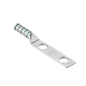 Conector de Compresión de Cobre con 2 Orificios 3/8\" para Cable 2 AWG,  1\" de espacio entre Orificios. Paquete de 25 Piezas
