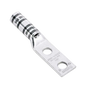 Zapata de compresión LCC6-12W-L para cal. 6 Awg, Doble barreno para tornillo prisionero de 1/2, Espaciado de orificio 44.5mm, 1 Pz