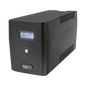 UPS 1500VA/900 W Pantalla LCD / Línea Interactiva 120Vca / 8 tomas 5-15R (6 Respaldadas) / Regulación de Voltaje / Protección RJ45