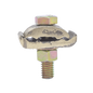 Conector 2 Cables a Superficie Plana / Bronce 100% / Cable 4-2/0 AWG / Sin Soldadura / 2.5x4x3 cm (1x1.6x1.2 in)