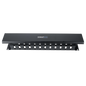 Organizador de Cables Horizontal de 2U para Rack de 19\" con Cubierta Metálica