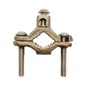 Conector Tubo a Cable / Bronce 100% / Tubo hasta 1 1/4 in / Cable 4 AWG / Aterrizaje Torres TZ / Sin Soldadura