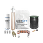 Kit Puesta a Tierra 30A / Electrodo Cobre Electrolítico / Diseño Delta / Filtro Equipotencial / Compuesto 12 kg / Barra Unión + Conectores + Registro