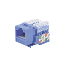 Módulo Jack / Cat6 Clase E / Keystone 110 / Impacto / RJ45 No Blindado / Azul