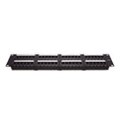 Panel de Parcheo de Impacto / 48 Puertos / Cat6 / 2U / 19 Pulgadas (48.26 cm) / T568A/T568B