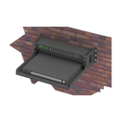 Rack Abierto de Pared / 19 pulgadas / 2U / Profundidad 460 mm (18 in) / Carga 22 kg / Charola 150 mm