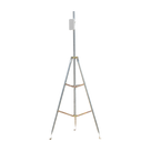 Kit de Montaje Trípode con Mástil / Acero Galvanizado / Altura Total 4.52 m (14.8 ft) / Capacidad 6 kg / Antenas Plato < 25 cm