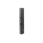 Organizador de Cable Vertical de 21 Unidades Rack Sencillo, Compatible con Racks Serie EIRL y EIQR