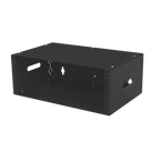 Gabinete de Pared para Redes / 4U / Profundidad 250 mm (9.8 in) / Acero Galvanizado Calibre 20 / Montaje Compacto