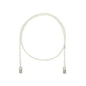 Cable de Parcheo UTP Categoría 5e, con Plug Modular en Cada Extremo - 3 Metros (9.84 Pies) - Blanco Mate