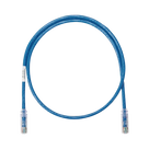 Cable de Parcheo UTP / Cat 6 / 0.90 m (3 ft) / 24 AWG / T568B / Azul