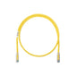 Cable de Parcheo UTP Categoría 6, con Plug Modular en Cada Extremo - 2 Metros (6.56 Pies) - Amarillo