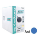 Bobina de Cable UTP de 305 Metros (1000 Pies) de Cobre, NetKey, Azul, Categoría 5e (24 AWG), Riser (CMR), de 4 Pares