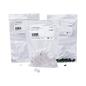 Plug RJ45 Cat6, Para Cable UTP Calibre 23 a 26 AWG, Chapado en Oro de 50 Micras, Bolsa con 50 Piezas