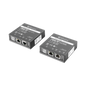Kit extensor IP y PoE por cable UTP CAT5E hasta 500 mts @ 100 mbps